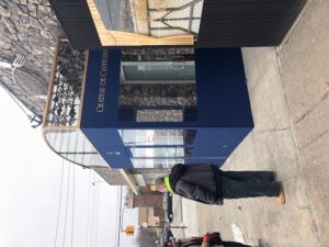 a winter vestibule lobby enclosure